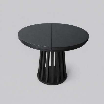 Tavolo da pranzo allungabile NEXUS 100/140x77 cm nero