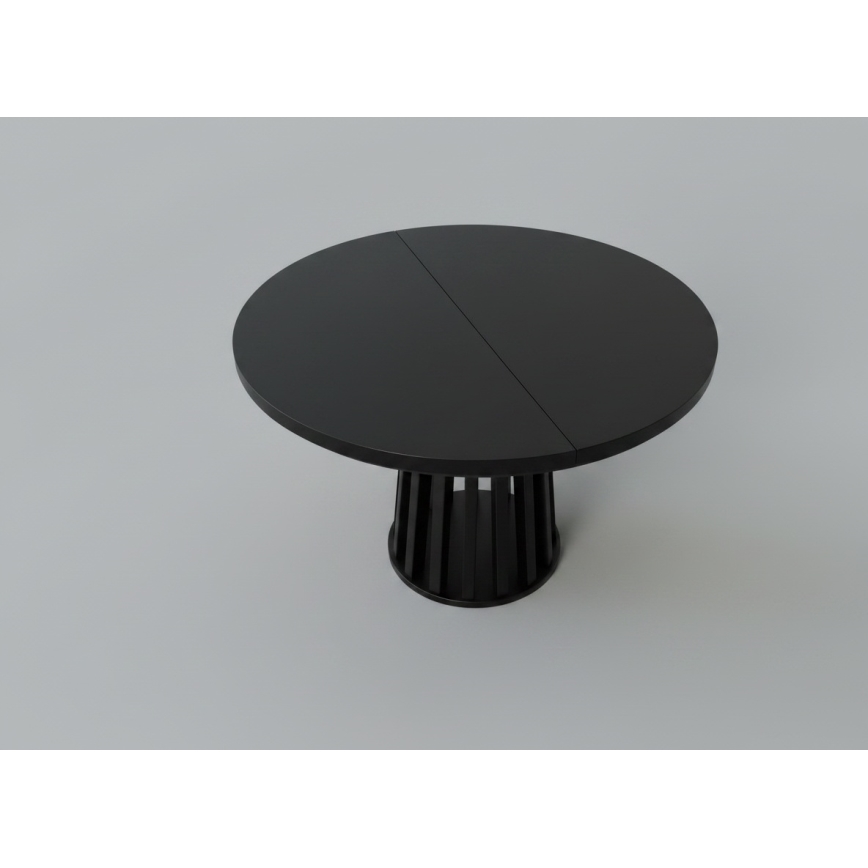 Tavolo da pranzo allungabile NEXUS 100/140x77 cm nero