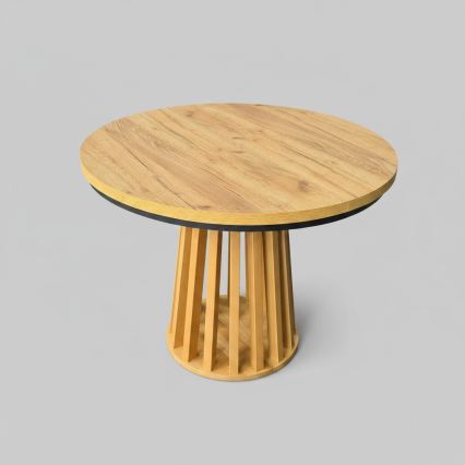 Tavolo da pranzo allungabile NEXUS 100/140x77 cm rovere craft/nero