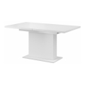 Tavolo da pranzo allungabile STRAP 160/200 x 90 cm bianco