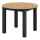 Tavolo da pranzo allungabile WILY rovere artisan/nero