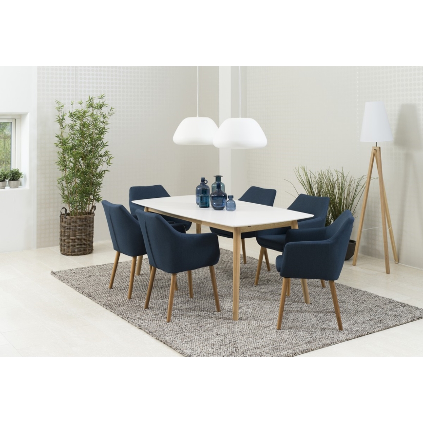 Tavolo da pranzo BERG bianco
