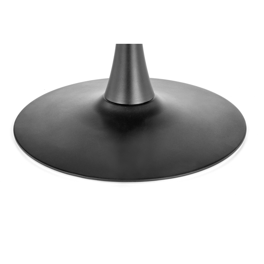 Tavolo da pranzo CARMELO 75x100 cm nero/marrone