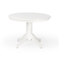 Tavolo da pranzo KOTI Ø 106 cm, bianco