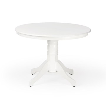 Tavolo da pranzo KOTI Ø 106 cm, bianco