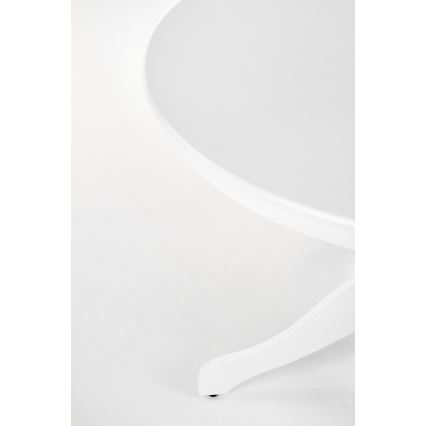 Tavolo da pranzo KOTI Ø 106 cm, bianco