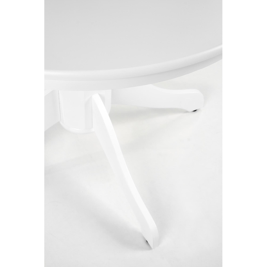 Tavolo da pranzo KOTI Ø 106 cm, bianco