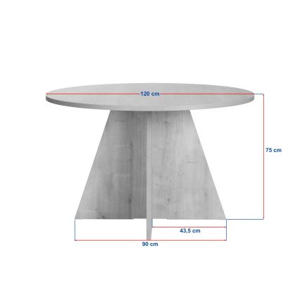 Tavolo da pranzo MATIN Ø 120 cm beige