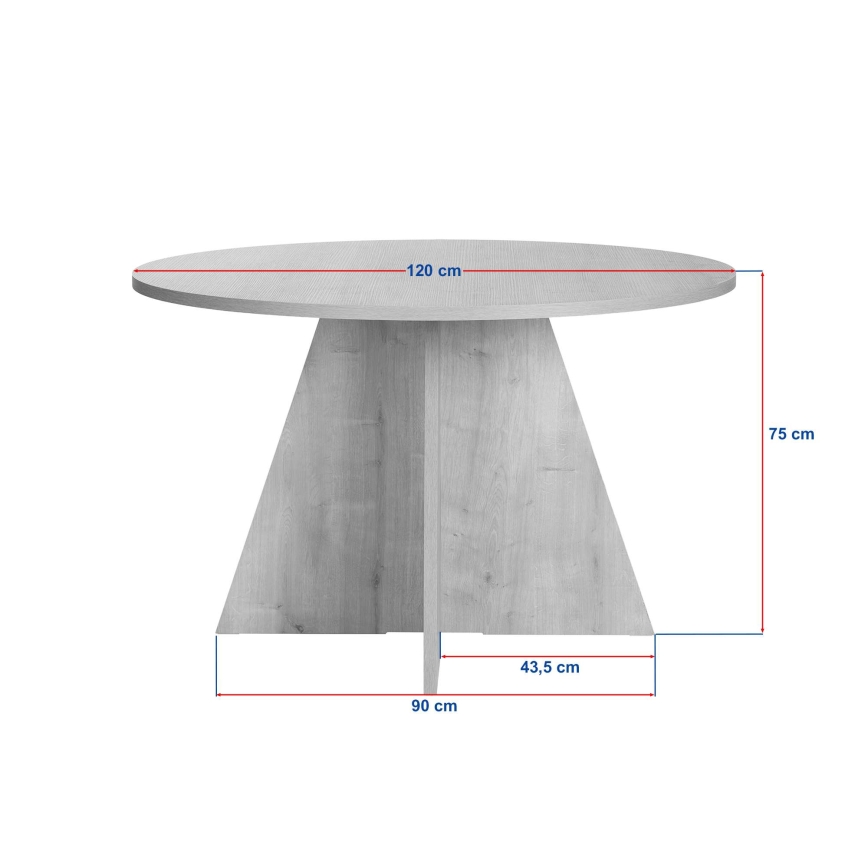 Tavolo da pranzo MATIN Ø 120 cm beige