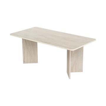Tavolo da pranzo NEL 180x90 cm beige