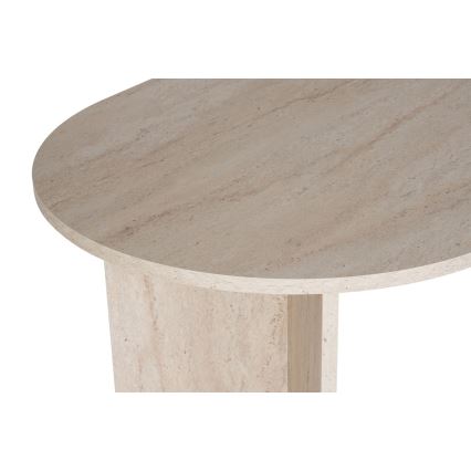 Tavolo da pranzo NEL 180x90 cm in travertino