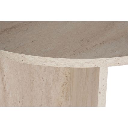 Tavolo da pranzo NEL 180x90 cm in travertino