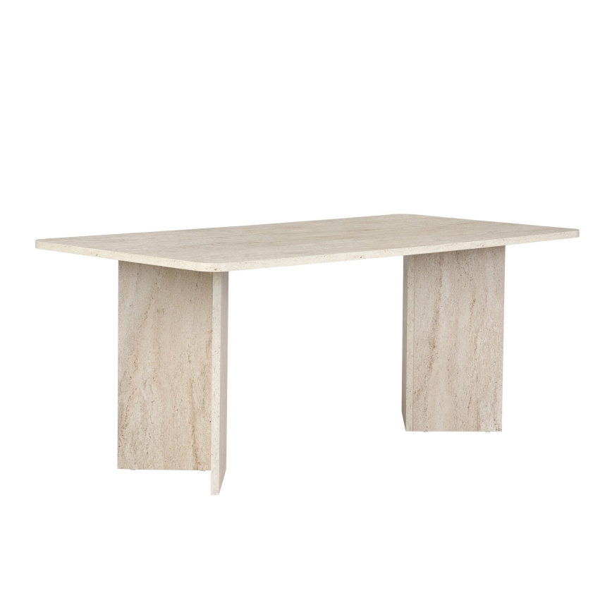 Tavolo da pranzo NEL 180x90 cm travertino