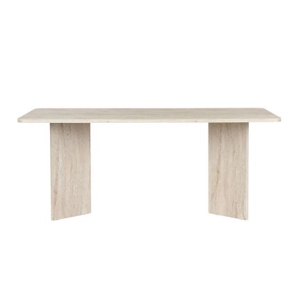 Tavolo da pranzo NEL 180x90 cm travertino