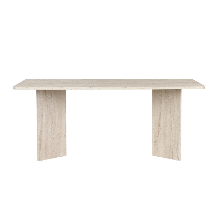 Tavolo da pranzo NEL 180x90 cm travertino