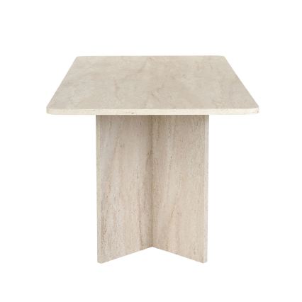 Tavolo da pranzo NEL 180x90 cm travertino