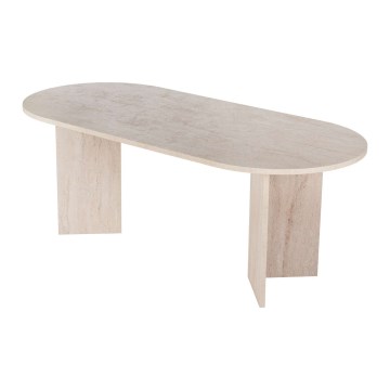 Tavolo da pranzo NEL 200x90 cm beige