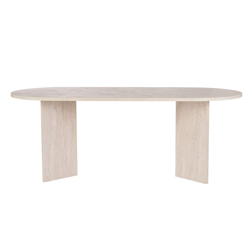 Tavolo da pranzo NEL 200x90 cm beige