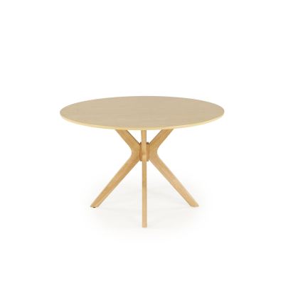 Tavolo da pranzo NICOLAS Ø 120 cm, marrone