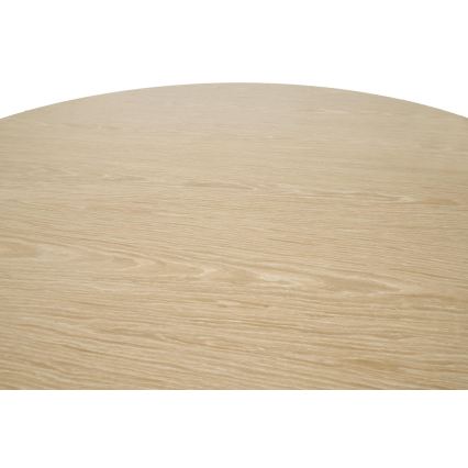 Tavolo da pranzo NICOLAS Ø 120 cm, marrone