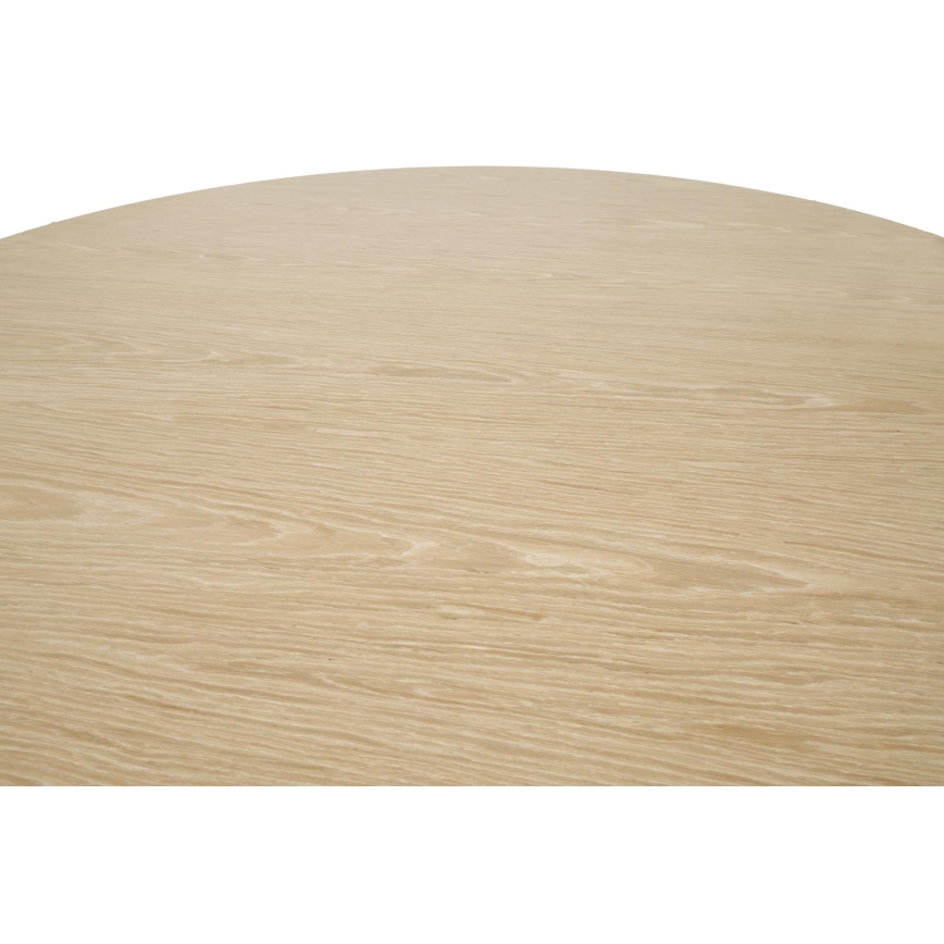 Tavolo da pranzo NICOLAS Ø 120 cm, marrone