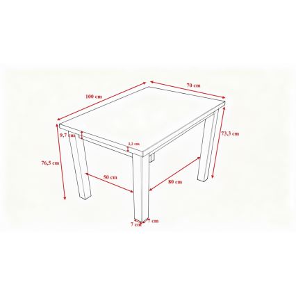 Tavolo da pranzo NOAH quercia