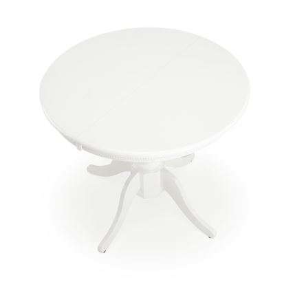 Tavolo da pranzo pieghevole WILLIAM 75x124 cm bianco