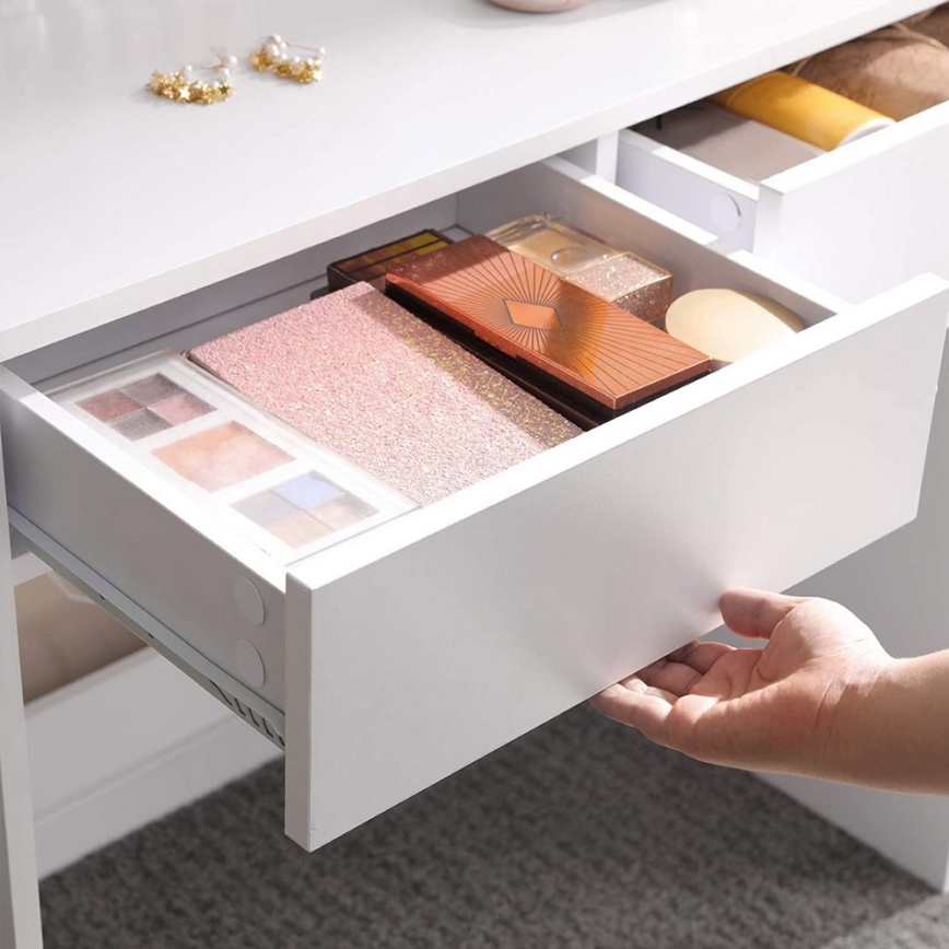Tavolo da trucco HEBA bianco