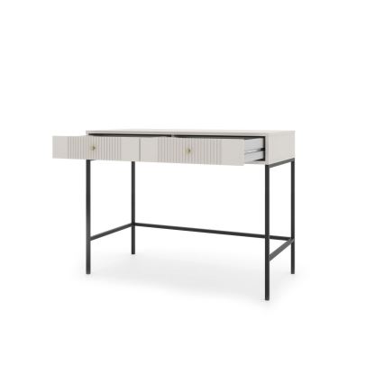 Tavolo da trucco LUE beige/nero
