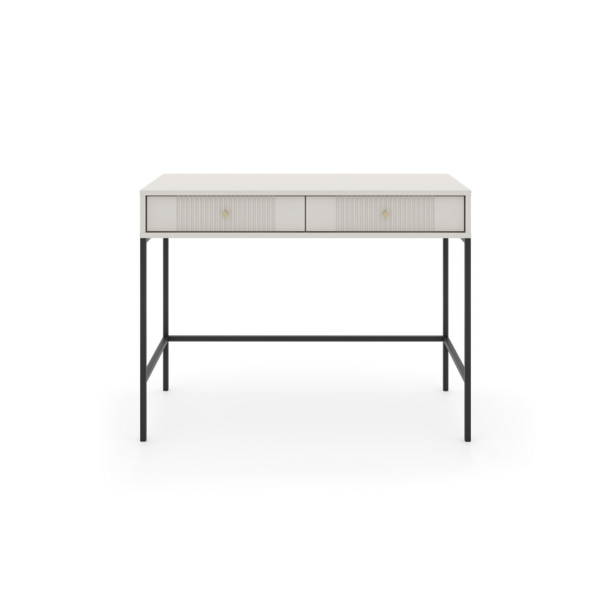 Tavolo da trucco LUE beige/nero