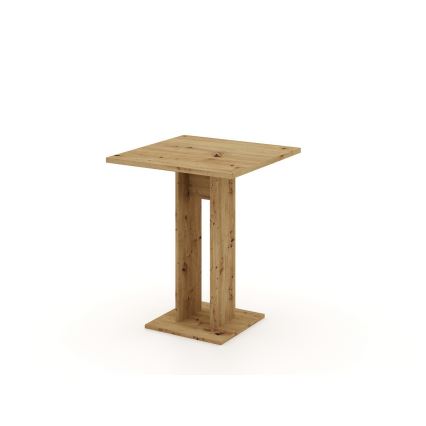 Tavolo STRAPO  68x68 cm rovere artisan