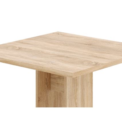 Tavolo STRAPO 68x68 cm rovere sonoma