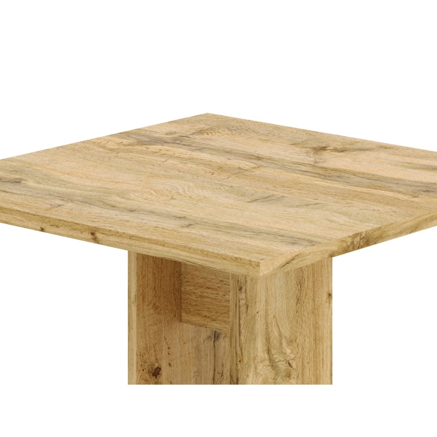 Tavolo STRAPO 68x68 cm rovere Wotan