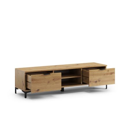 Tavolo TV LORA quercia artisan
