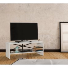 Tavolo TV ROZI 35x90 cm bianco
