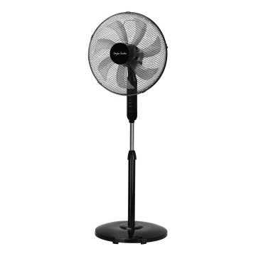 Taylor Swoden - Ventilatore a piantana 50W/230V 122 cm nero