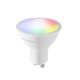 TechToy - Lampadina LED RGB Smart dimmerabile GU10/4,5W/230V 2700-6500K Wi-Fi
