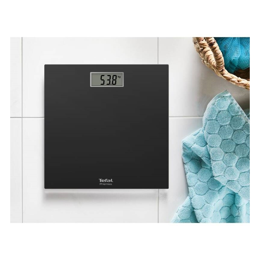 Tefal - Bilancia personale PREMISS 1xCR2032 nero