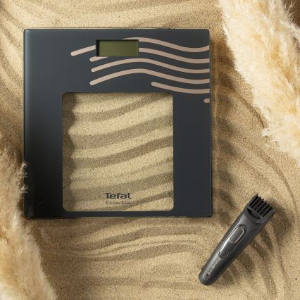 Tefal - Bilancia pesapersone Essential DUNES COLLECTION 1xAAA