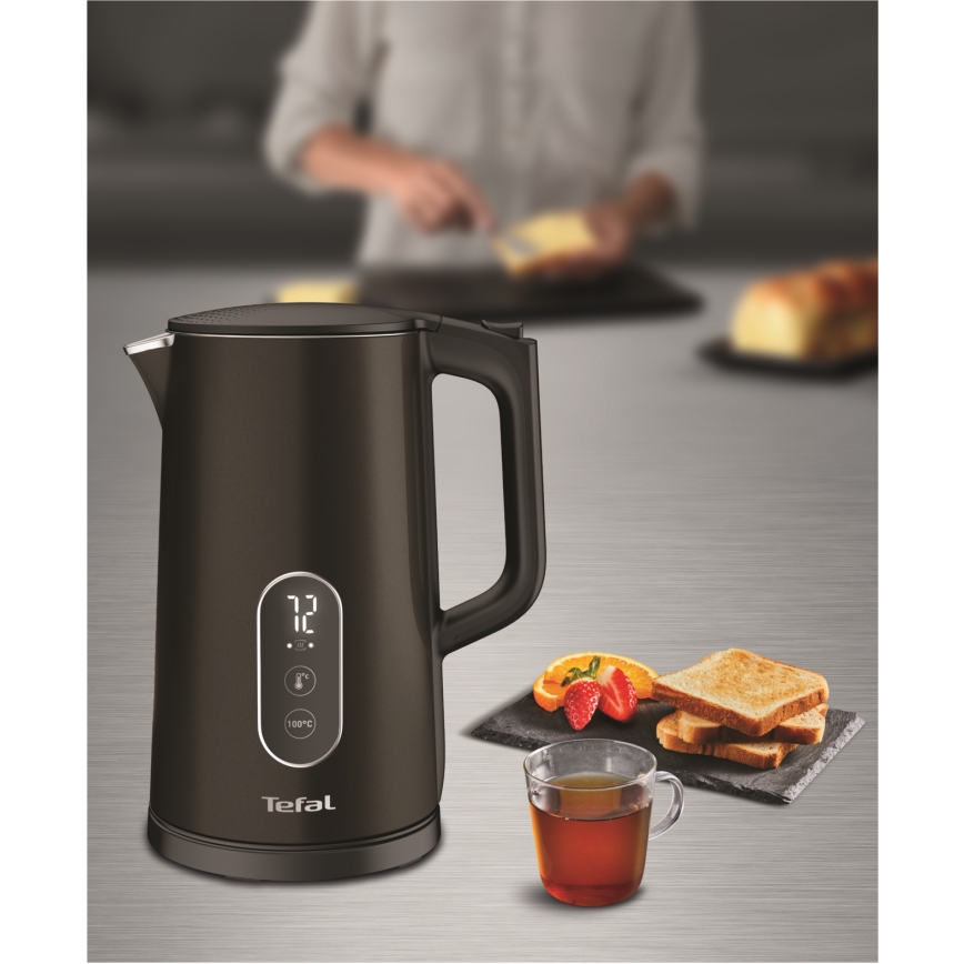 Tefal - Bollitore elettrico DIGITAL 1,7 l 1800W/230V