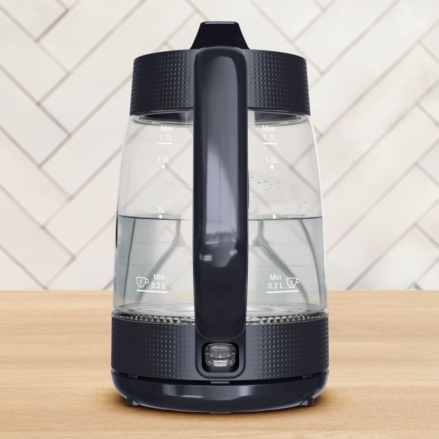 Tefal - Bollitore elettrico MORNING GLASS 1,7 l 2000W/230V