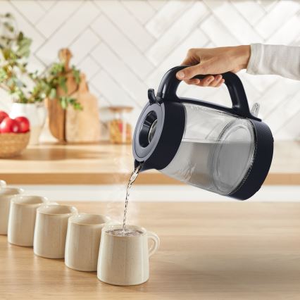 Tefal - Bollitore elettrico MORNING GLASS 1,7 l 2000W/230V
