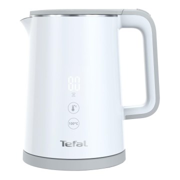 Tefal - Bollitore elettrico rapido SENSE 1 l 1800W/230V bianco