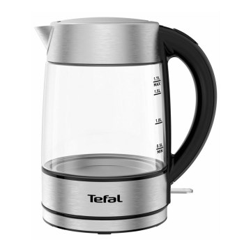 Tefal - Bollitore GLASS 1,7 l  2200W/230V cromo opaco