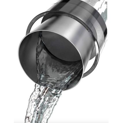 Tefal - Caraffa refrigerante in vetro FLOW SLIM 1 l acciaio inossidabile/vetro