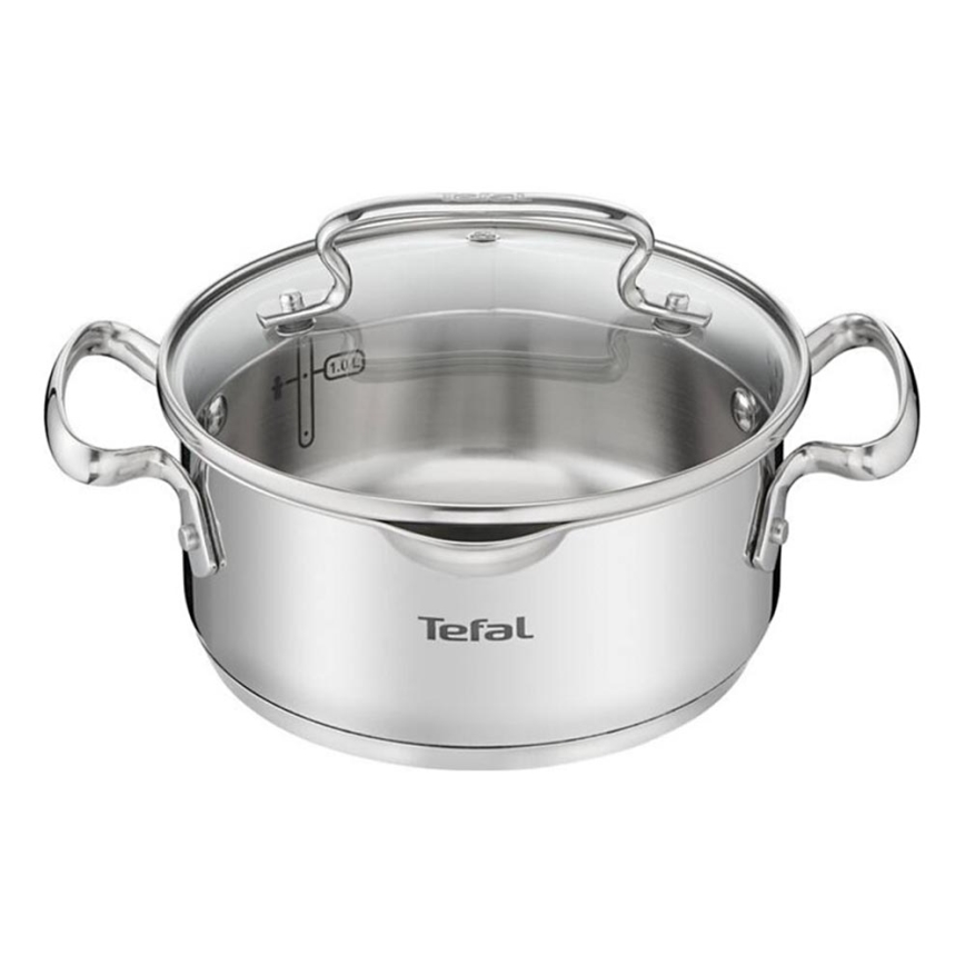 Tefal - Casseruola con coperchio DUETTO 18 cm