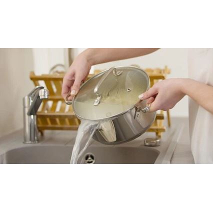 Tefal - Casseruola con coperchio DUETTO 28 cm