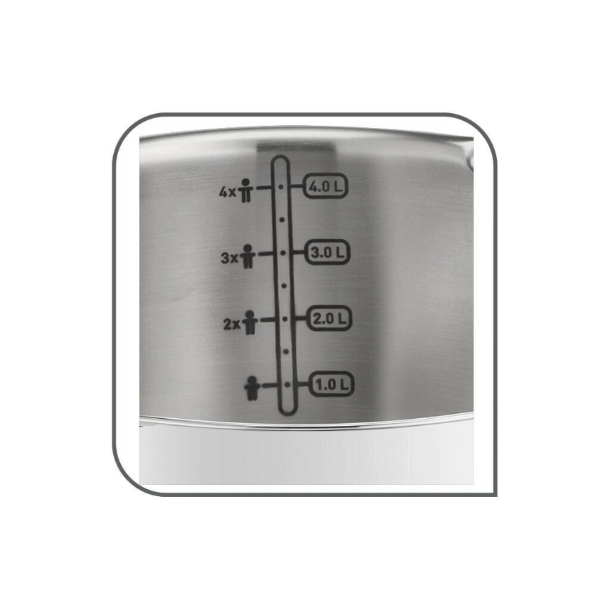 Tefal - Casseruola con coperchio DUETTO 28 cm
