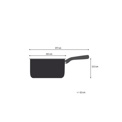 Tefal - Casseruola con coperchio EXTREME 18 cm