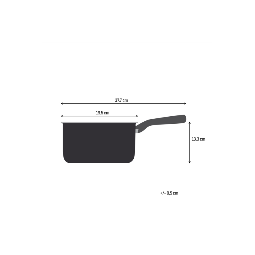 Tefal - Casseruola con coperchio EXTREME 18 cm